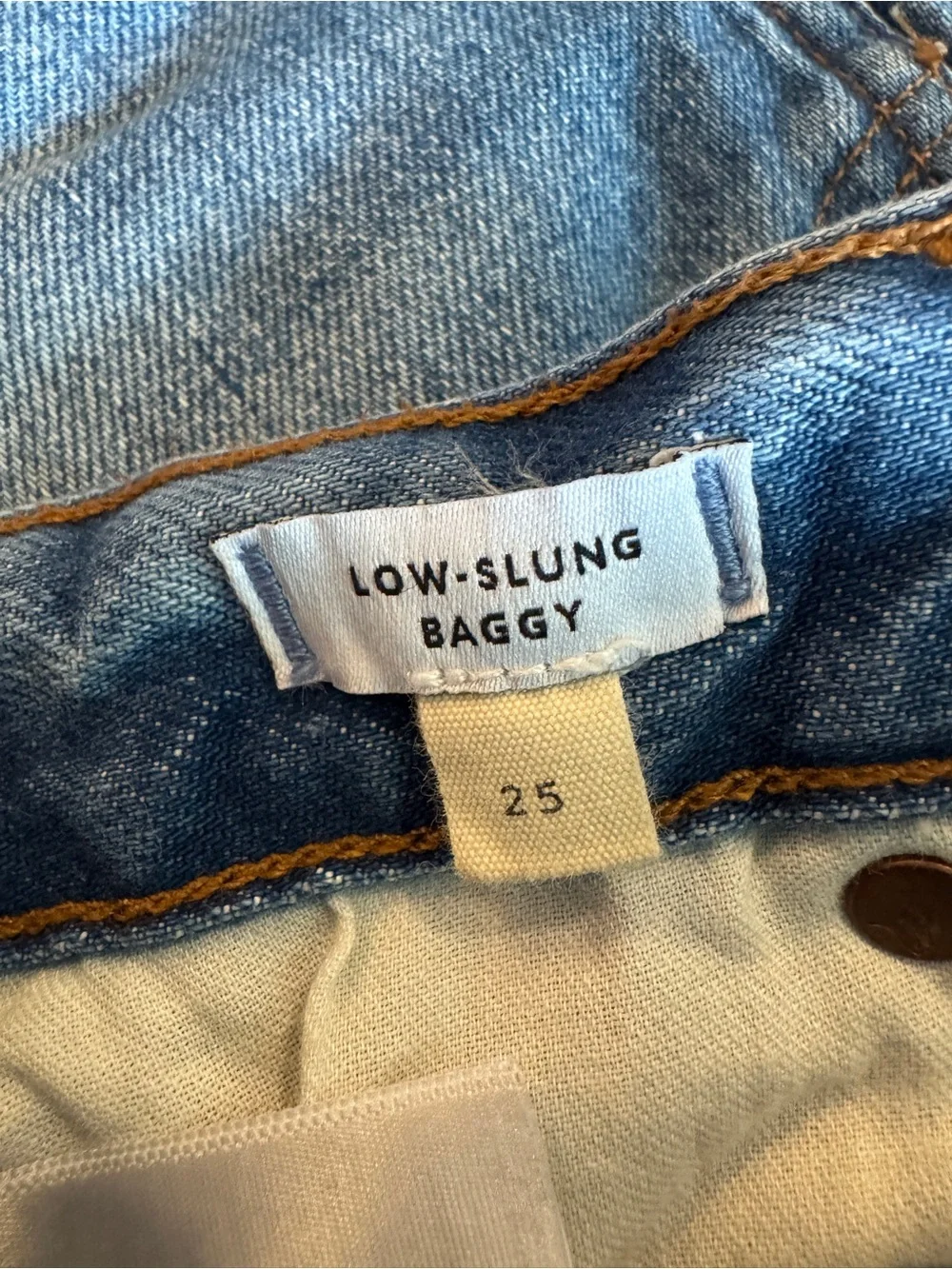Madewell “low slung baggy” 25 - Picture 3 of 7